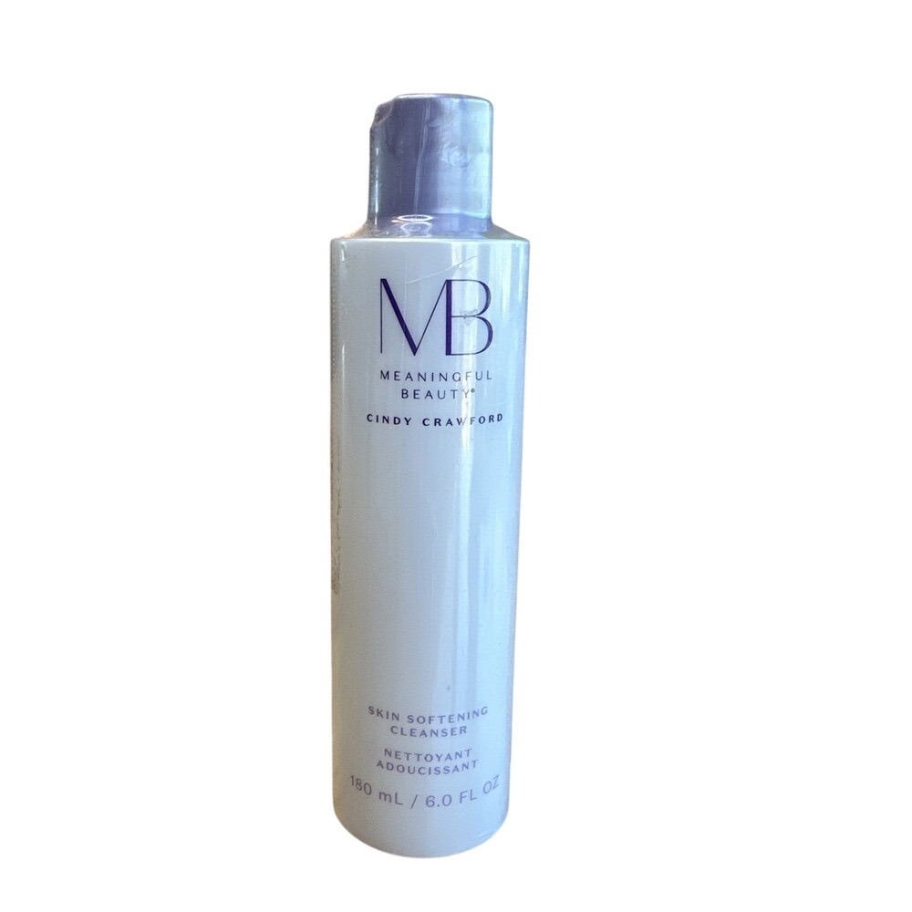 Meaningful Beauty Cindy Crawford Skin Softening Cleanser Full Sz 6oz, 180ml NWOB